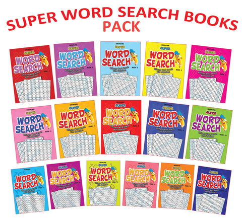 Super Word Search Part - Pack (16 Titles)