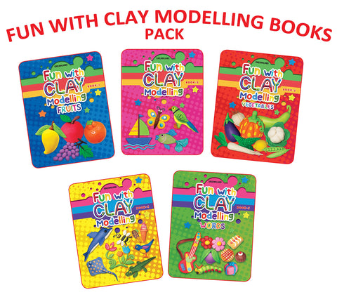 Fun With Clay Modelling Pack (5 Titles)