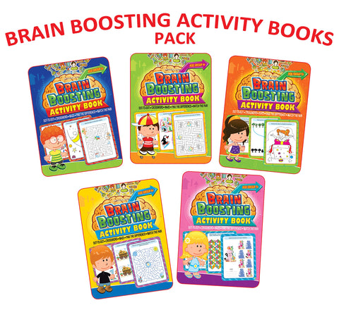 Brain Boosting Activity - A Set of 5 Books