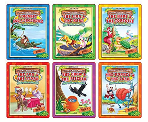 Favourite Moral Stories - 1 to 6 (Pack)