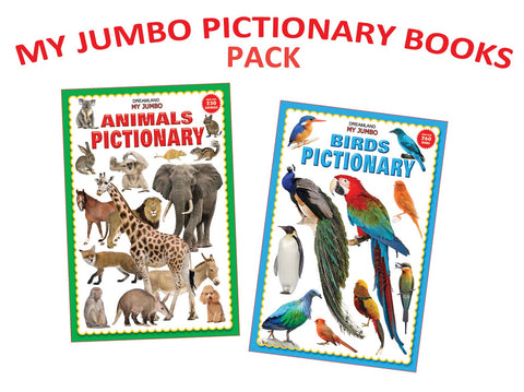 Jumbo Pictionary Pack (2 Titles)