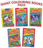 Dreamland Giant Colouring Books - (5 Titles)