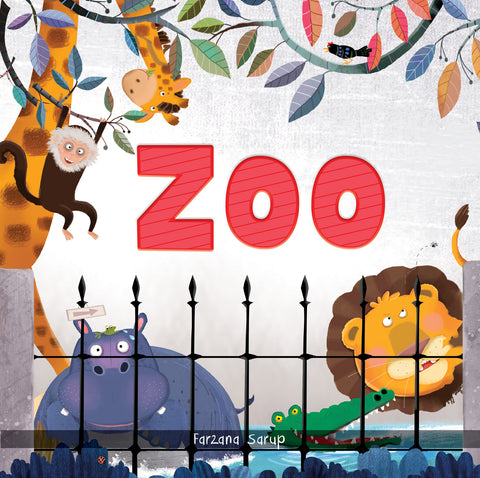 Zoo - Illustrated Book On Zoo Animals