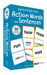 My First Flash Cards: Action Words and Sentences