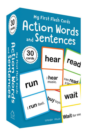 My First Flash Cards: Action Words and Sentences