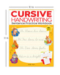 Cursive Handwriting - Sentence: Practice Workbook