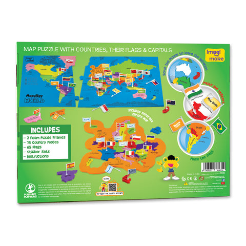 World Map Foam Puzzle Review