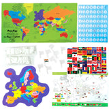 Mapology: World With Capitals & Flags