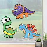 Window Art- Dino Pals