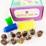 Handmade Block Print Wooden Stamps - The Lil Boys Stamping kit