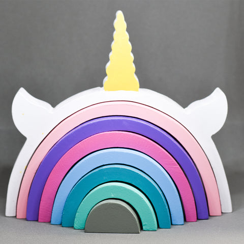 Magical Unicorn Stacker With 8 Pieces