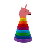 Magical Unicorn Ring Stacker - 8 Pieces