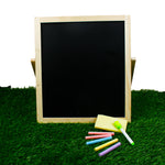 Magnetic White & Black Slate With Chalks