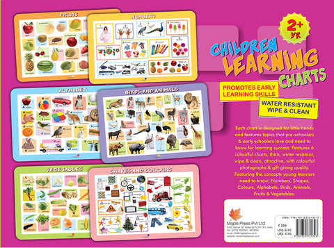 Learning Charts (Set of 6 Books)