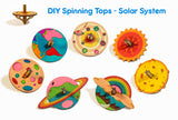 Spinning Top (Solar System + Saturn) - Set of 2